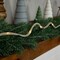 Northlight Pre-Lit Battery Operated Rope Christmas Garland - 6.75' x .25" - Warm White Lights